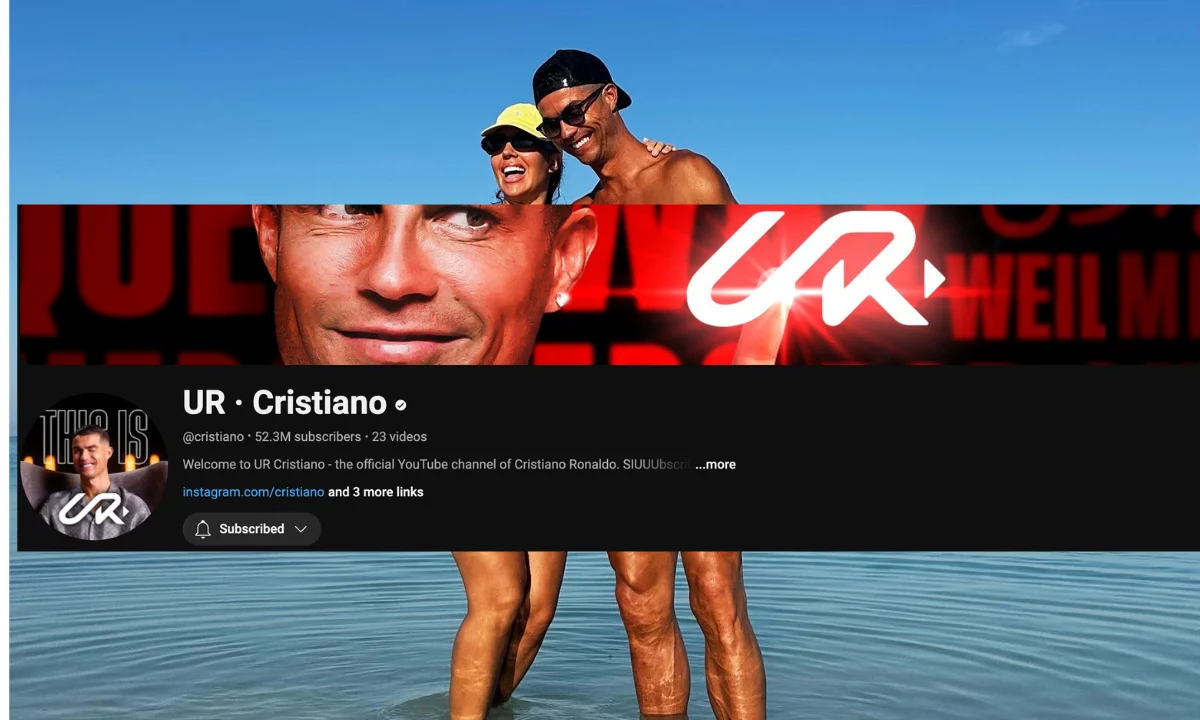 Cristiano Ronaldo YouTube Channel